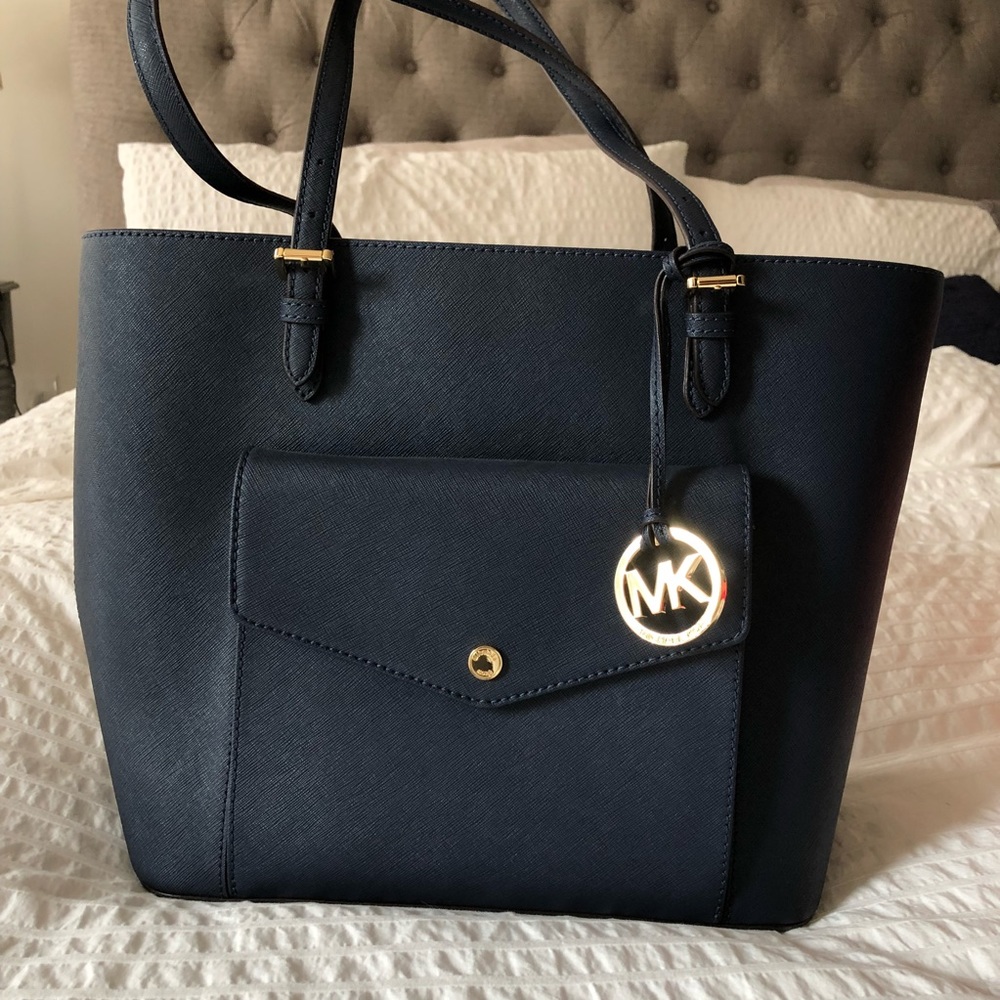 Michael Kors Navy Tote